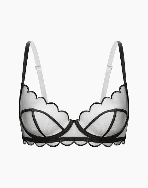 Бюстгальтер с мягкими чашками на стане INCANTO CD896 черный - 1