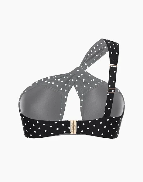 Топ-бандо бикини с формованными чашками INCANTO ID1241 черный - 5