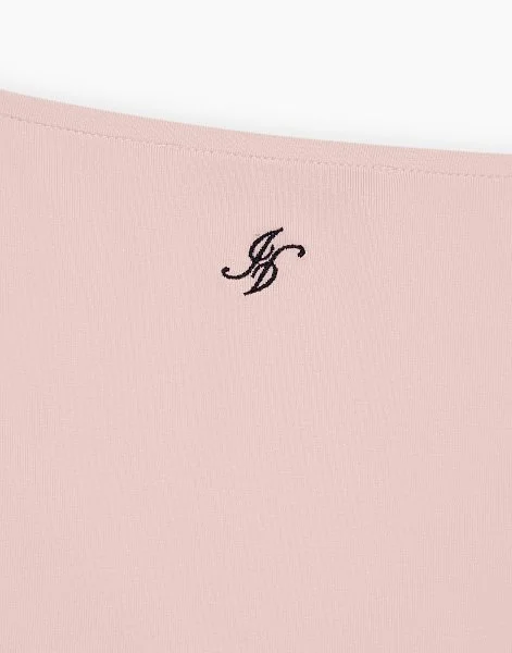 Лонгслив с рукавами 3/4 PD1181 розовый - 5