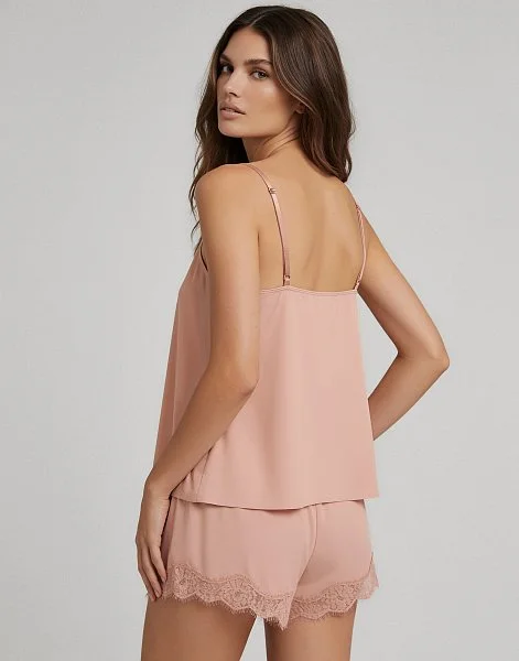 Комплект топ и шорты CD1219 пудрово-розовый - 3