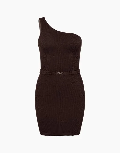 Платье без рукавов INCANTO ID618 шоколадный - 2