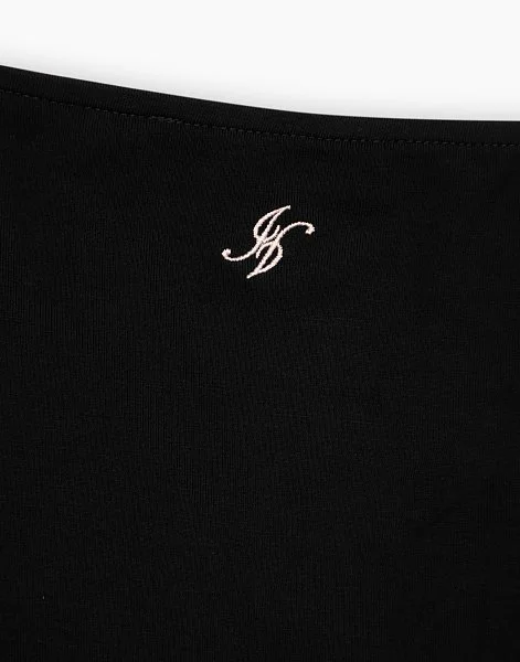 Лонгслив с рукавами 3/4 PD1181 черный - 5