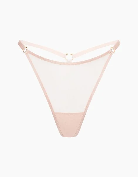 Стринги-уверты CD1155 пудрово-розовый - 3