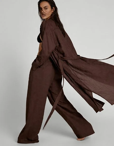 Брюки INCANTO ID578 коричневый - 3