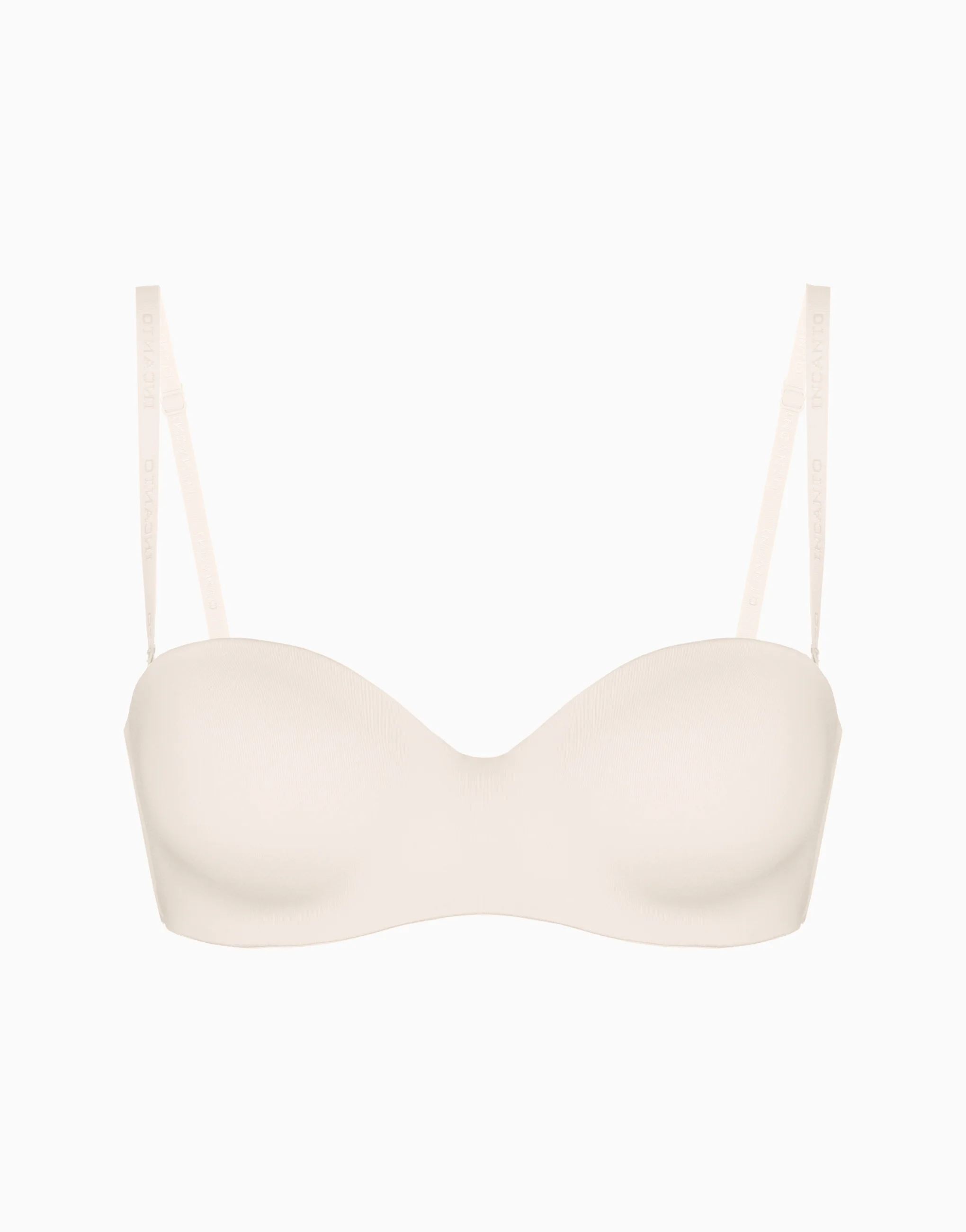 Бюстгальтер балконет Пуш-ап с формованными чашками на стане INCANTO Skin молочный - 3