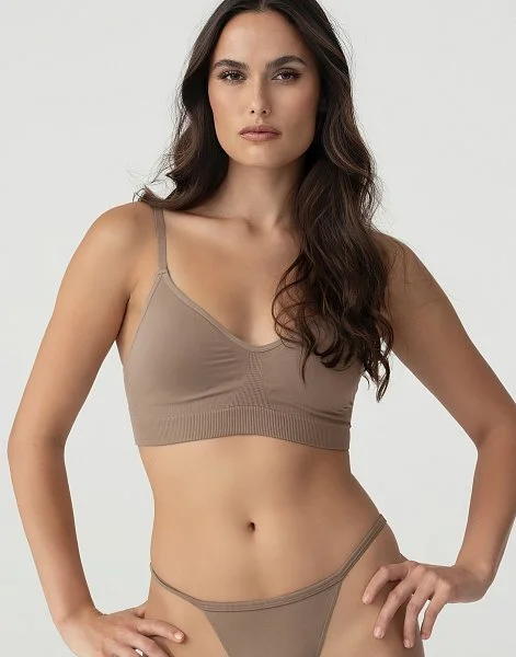 Полутоп CD573 коричневый - 1