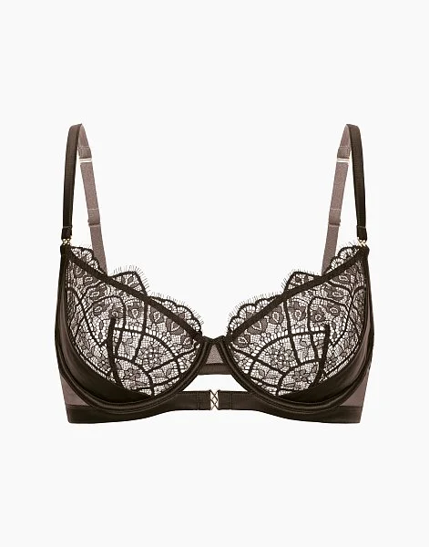 Бюстгальтер с мягкими чашками на стане Verona CD1023 шоколадный - 5