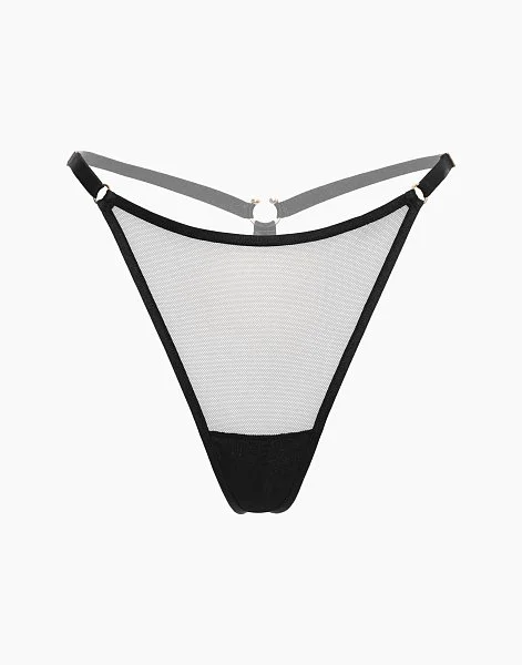 Стринги-уверты CD1155 черный - 4