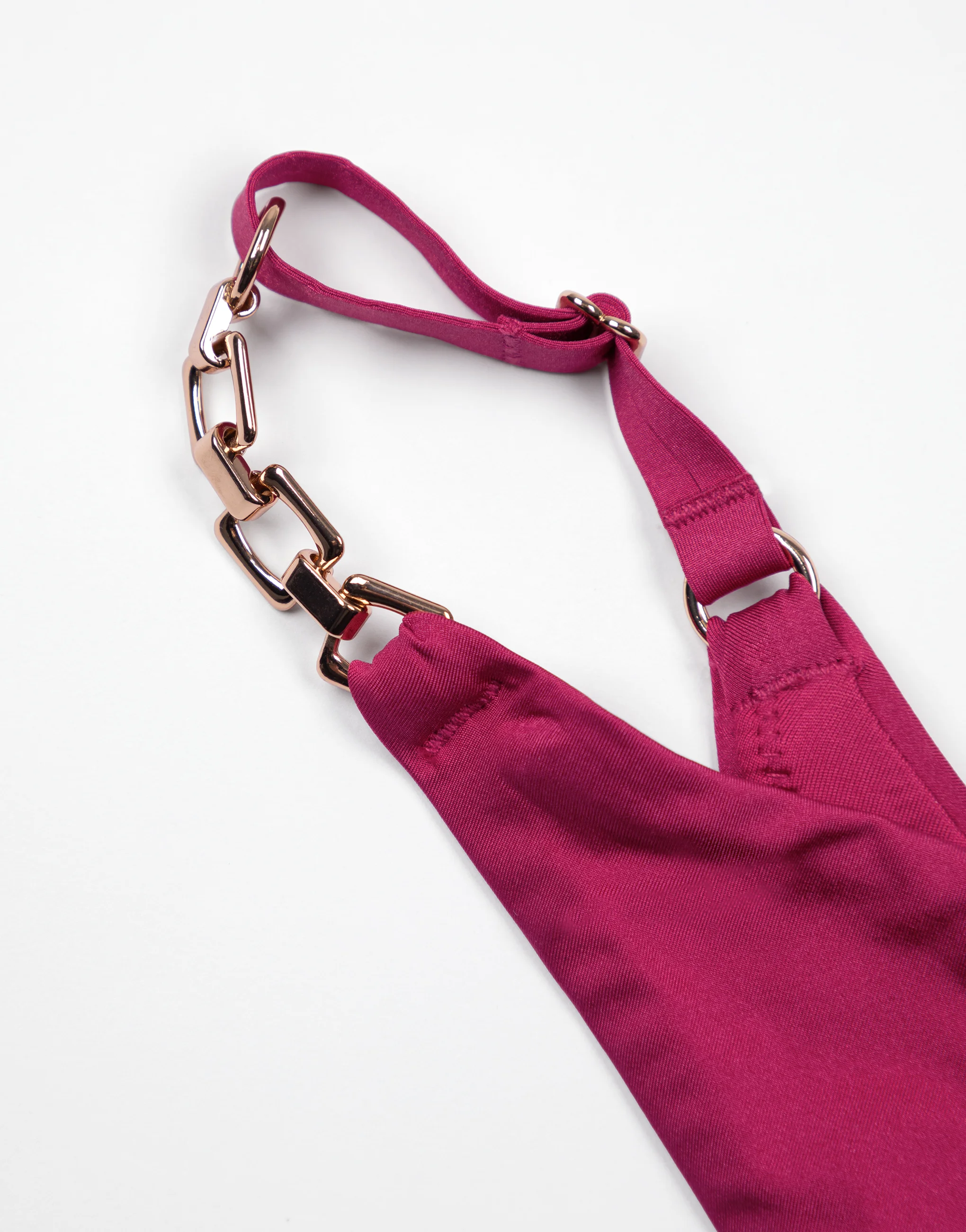 Пляжные трусики бразилиано INCANTO ID1251 гранатовый - 5