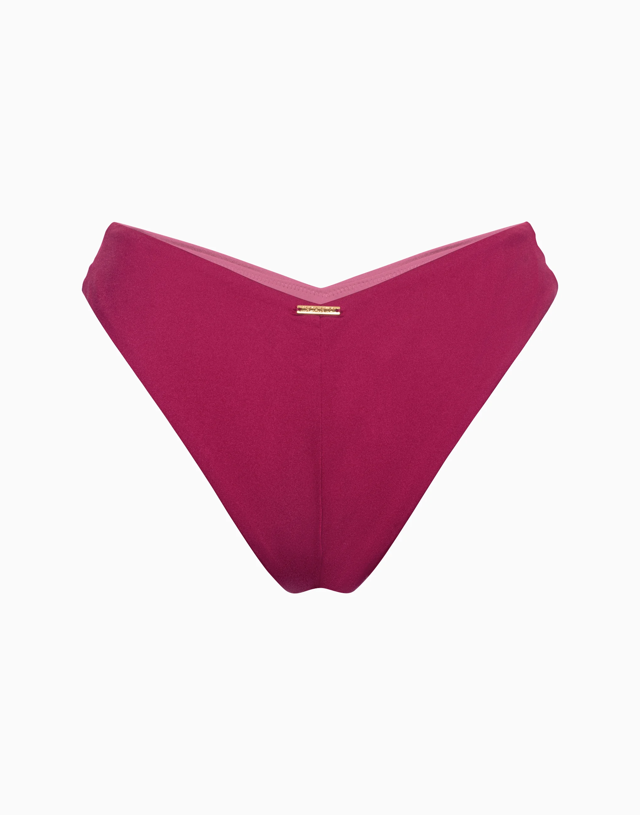 Пляжные трусики бразилиано INCANTO ID1251 гранатовый - 4