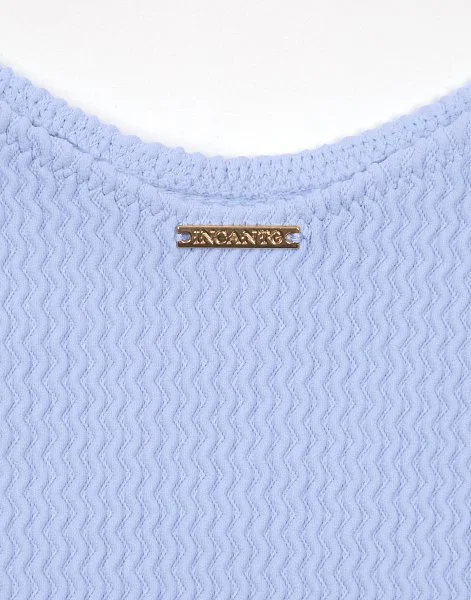 Пляжные трусики бразилиано ID617 голубой - 3