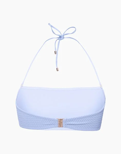 Топ-бандо бикини с чашками - вкладышами ID617 голубой - 2