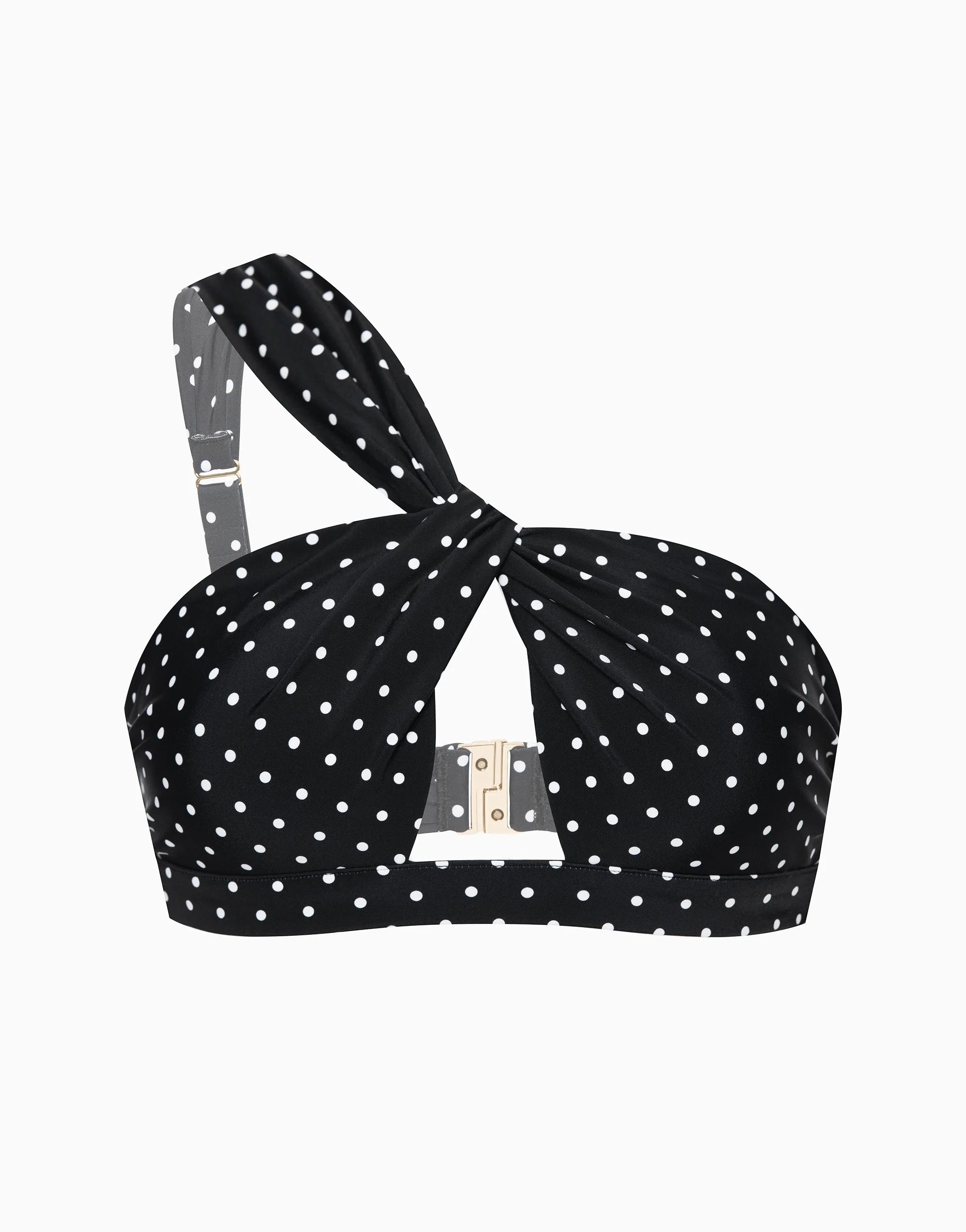 Топ-бандо бикини с формованными чашками INCANTO ID1241 черный - 4