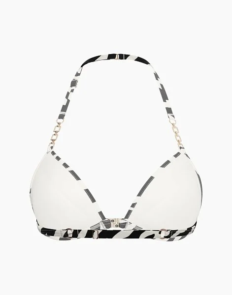 Лиф бикини Пуш-ап с треугольными чашками INCANTO ID818 принт - 5