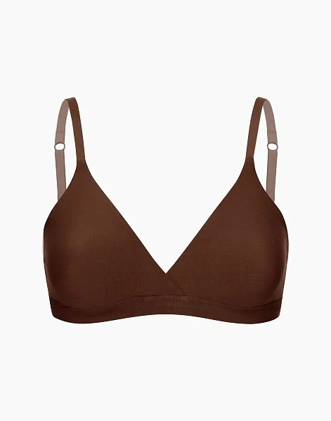 Бюстгальтер с мягкими треугольными чашками INCANTO MD1203 шоколадный - 1