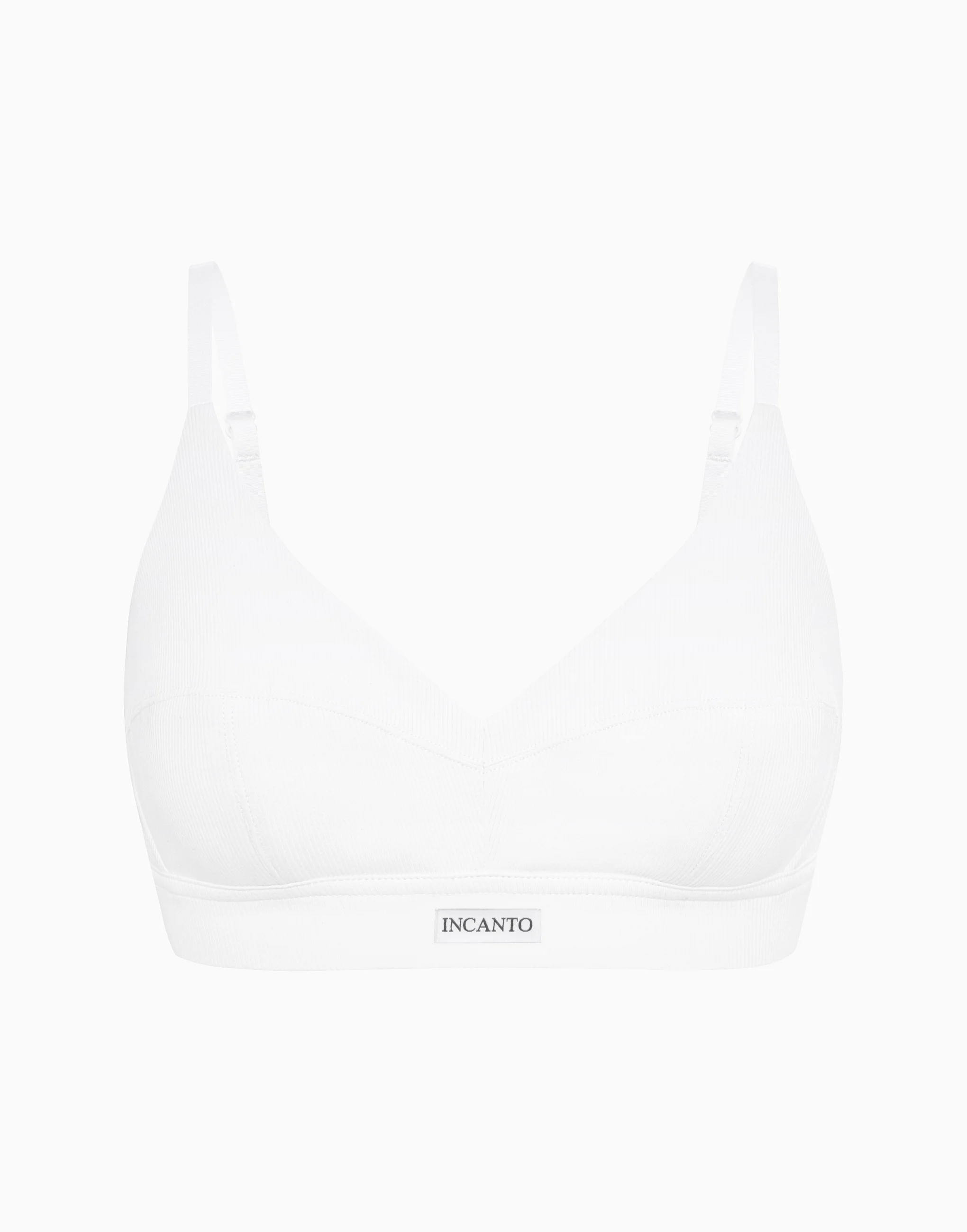 Бюстгальтер с мягкими чашками без косточек на стане Madrid MD1204 белый - 1