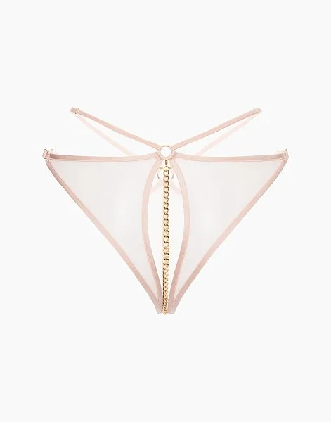 Стринги-уверты CD1155 пудрово-розовый - 3