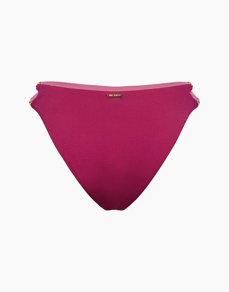 Пляжные трусики слипы INCANTO ID1251 гранатовый - 4