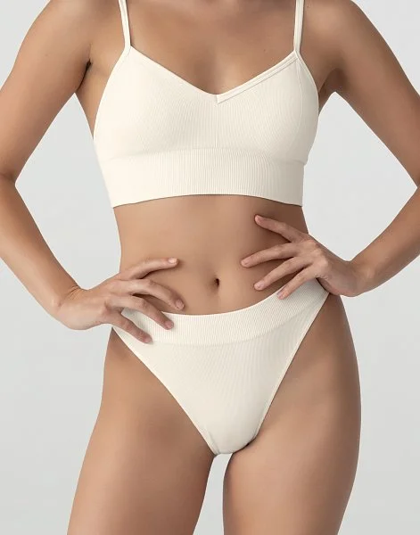 Слипы высокая посадка CD572 латте - 1