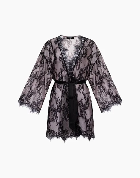 Халат с длинными рукавами PD955 - 1