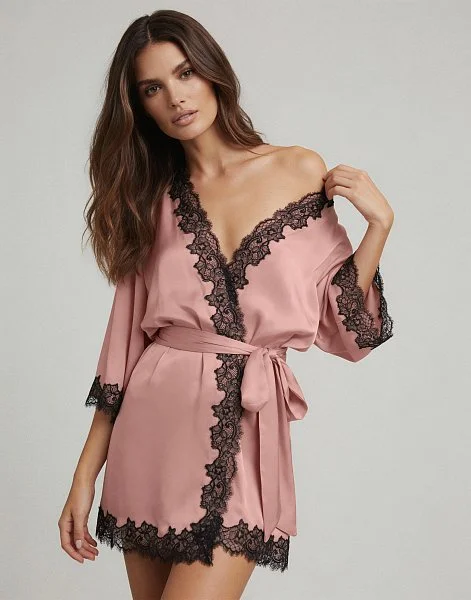 Красивые женские халаты - 13-2