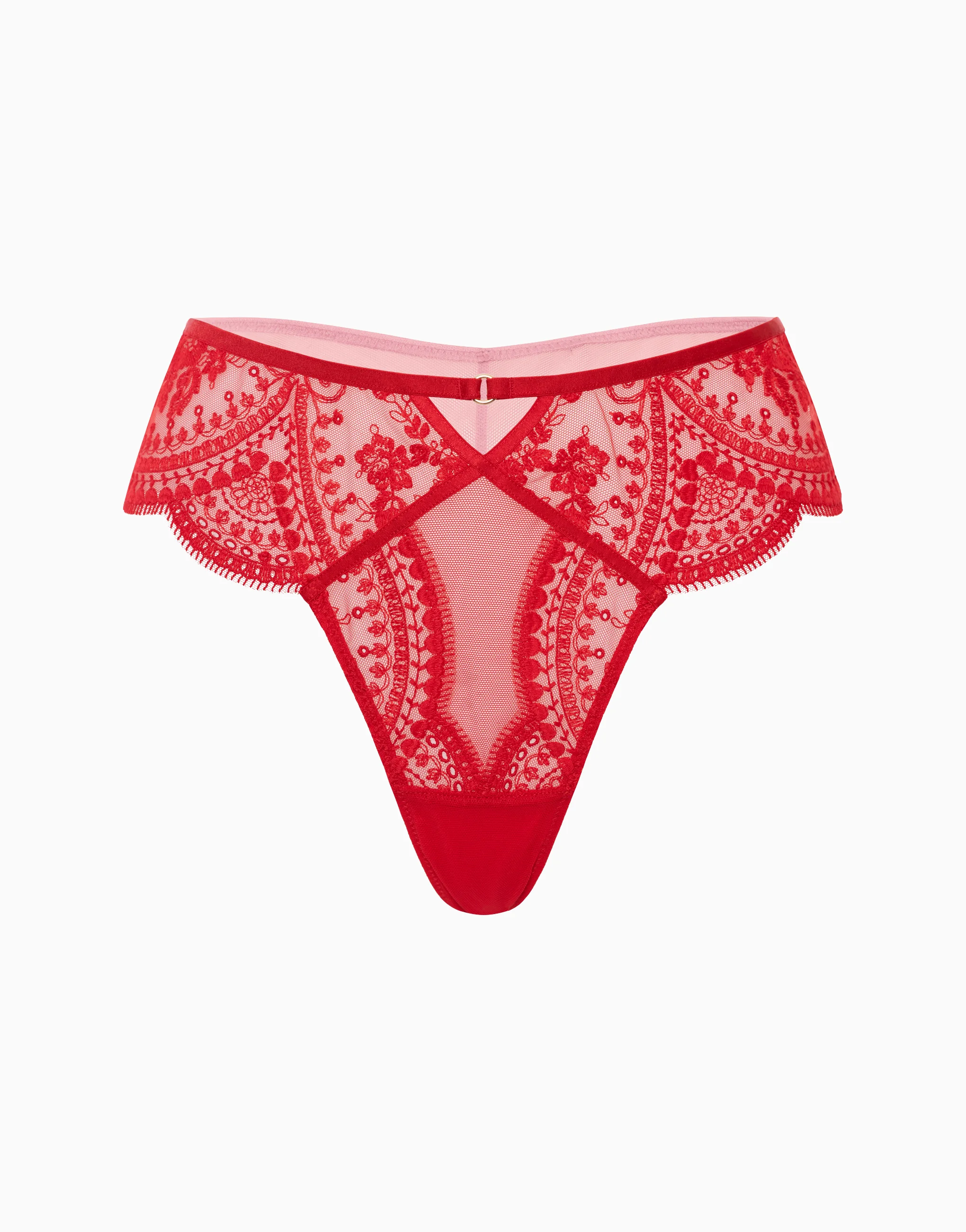 Бразилиано средняя посадка CD1042 красный - 3