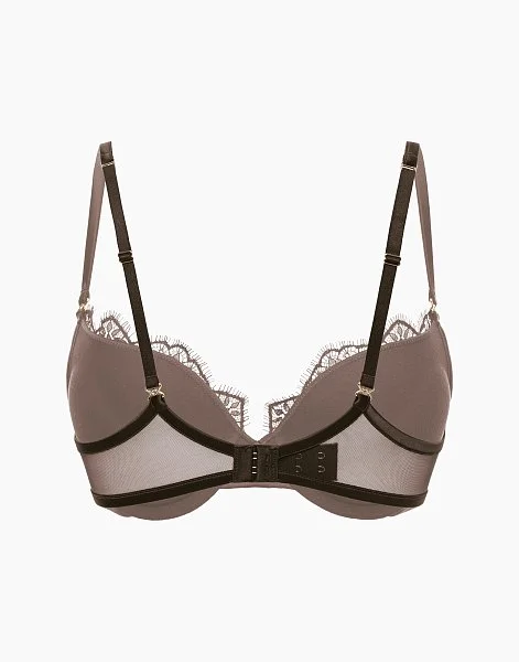 Бюстгальтер Double push-up с формованными чашками на перемычке Monte-Carlo CD1023 шоколадный - 5