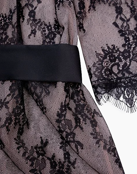 Халат с длинными рукавами PD955 - 4